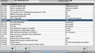 فتح سرعة عربية مرسيدس اكتروس Mercedes TruckSpeed limiter using DAS [upl. by Asirrac]