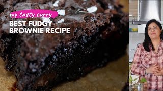 The Perfect Brownies Recipe  Tasty Fudgy Moist Chocolate Fudge Brownie Recipe  Rekha Kakkar [upl. by Ploch]