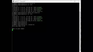 Linux 89 Input and Output Of Script [upl. by Ocirrej]