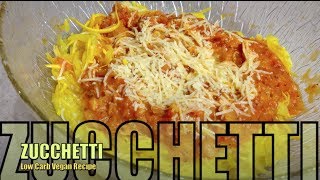 Zucchetti Low Carb Vegan Thermochef recipe cheekyricho [upl. by Rawlinson]