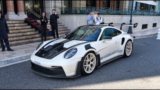 F1 Driver Nico Hülkenberg with his New GT3 RS  Supercars Monaco 2024 [upl. by Ahsed885]