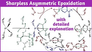 Sharpless Asymmetric Epoxidation  Mechanism [upl. by Sonafets]