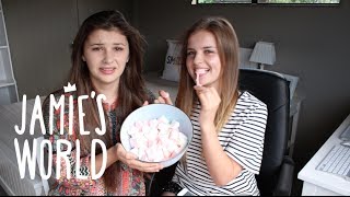 Chubby Bunny Challenge  Jamies World [upl. by Koffman]