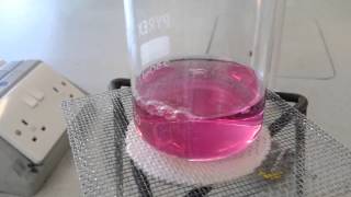 Catalyzed oxidation of sodium potassium tartrate [upl. by Knipe991]