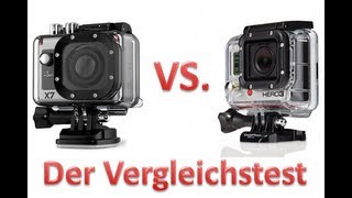 Actionpro X7 vs GoPro Hero3 Black Edition im Vergleich  großer Test [upl. by Torre]