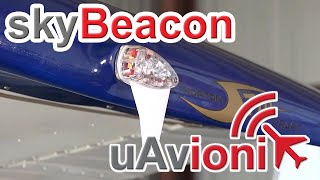 uAvionix skyBeacon ADSB Install on a Cessna 172 [upl. by Morissa]