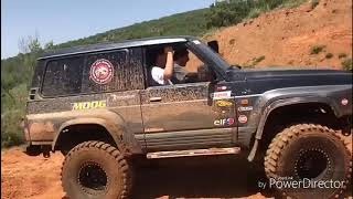 Nissan Patrol Gr Y60 TGV rd28t 35quot EXTREME HILL CLIMB 4x4 offroad [upl. by Alis68]