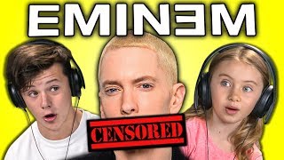 KIDS REACT TO EMINEM [upl. by Nerej]