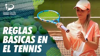 Diez reglas básicas para jugar tennis  Daniela Carrillo Tennis Coach [upl. by Xuaegram]