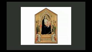 Giotto  Madonna di Ognissanti [upl. by Ahsikyt]