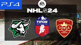 NHL 24™  Tipos Extraliga 2425  HK Dukla Trenčín  HC Nové Zámky [upl. by Myrt]