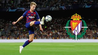 Frenkie de Jong vs Valladolid  291019 [upl. by Portland659]