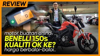 Review Motor Benelli 150s Harga RM8500 jerberbaloibaloi [upl. by Nuhsyar]