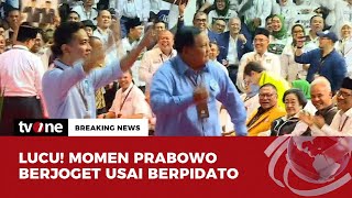 Momen Prabowo Beri Pantun dan Tos Dengan Cak Imin  Breaking News tvOne [upl. by Arawaj]