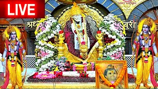 🔴LIVE SHIRDI SAI BABA AARTI DARSHAN 22 January 2024 [upl. by Steffane589]