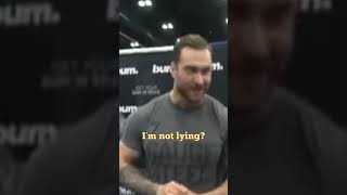 Asking Chris Bumstead His Stats Then Measuring Him [upl. by Kirch]