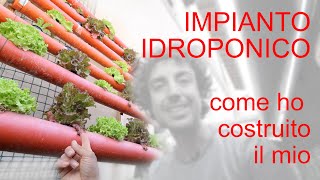 Orto sul balcone  comè fatto il mio impianto idroponico [upl. by Ruyam]