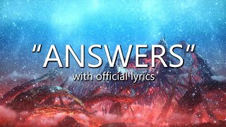 quotAnswersquot with Official Lyrics  Final Fantasy XIV [upl. by Elma]