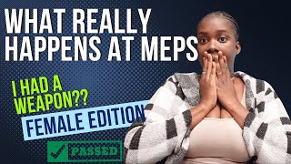 My MEPS experience  Female Edition [upl. by Garap]