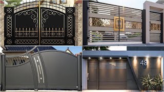 Top 100 Modern Gate Design Ideas 2024  Main gates Ideas  House exterior Design [upl. by Alomeda]