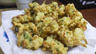 Cucur Ikan Bilis Tanpa Tepung Gandum Rasanya Rangup Sekali [upl. by Jaela374]