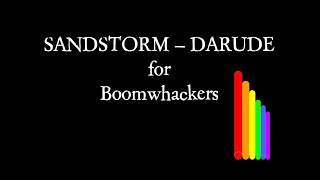 Sandstorm Darude Boomwhacker Play Along easy [upl. by Louise]