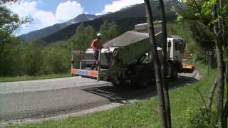 Le gravillonnage en Savoie [upl. by Leighton]