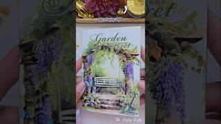 ASMR MiniJournaling 🌿🌷🦋 By the Garden asmr shorts creativejournaling journal [upl. by Pease]