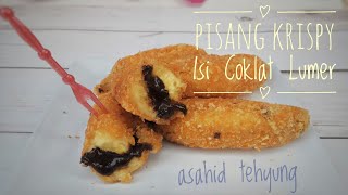 Cara Membuat Pisang Goreng Krispy Isi Coklat Lumer [upl. by Urdna]