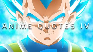 ANIME QUOTES WITH DEEP MEANING IV [upl. by Alexandrina249]