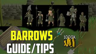 BARROWS OSRS QUICK BOSS GUIDE [upl. by Fahey]