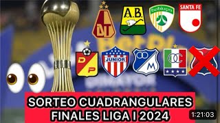 🔴 SORTEO CUADRANGULARES FINALES LIGA 2024  ¿QUIÉN SERÁ EL PRÓXIMO CAMPEÓN [upl. by Aehcim]