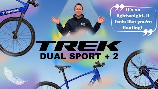 Treks Lightest Hybrid eBike ever Trek Dual Sport  2 eBike Review [upl. by Kirschner]