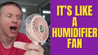 HUMIDIFIER FAN REVIEW IS PRETTY COOL [upl. by Aerdnael]