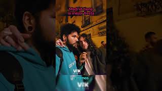 ¿Madrid tiene las mejores fiestas Entrevista IRL madrid españa fiesta noche viral shorts [upl. by Notlef]