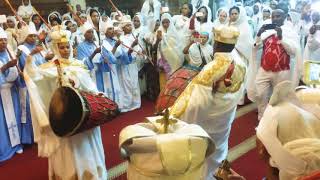 Ethiopian Orthodox Tewahido mezmur in wedding ceremony [upl. by Colson]