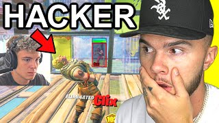 Reacting To Fortnite Hackers Griefing Pro Players [upl. by Nedyrb9]