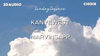 sunday service AMAPIANO Kanye West Marvin Sapp choir egnever edit CLEAN VERSION youtubemusic [upl. by Elleinnad452]