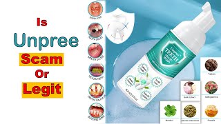 Unpree TEETH Mouthwash is it a scam   explained  Unpree TEETH Mouthwash Reviews [upl. by Enihpets]