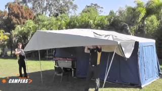 Quick Setup MDC05 Camper Trailer [upl. by Eliason248]