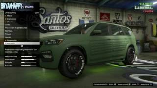 Tuneando al Benefactor XLS Blindado GTA 5 ONLINE  DLC GTA V FINANZAS Y CRIMEN FINANCE Y FELONY [upl. by Ariahay]