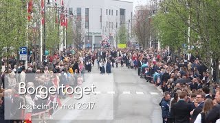 Borgertoget på Jessheim 17 Mai 2017 [upl. by Araas]