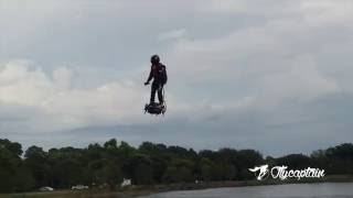 The Flyboard Air by Zapata Racing for the 1st time in USA  Naples [upl. by Nohtanhoj]