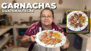 Garnachas Guatemaltecas la receta original [upl. by Eadwine]