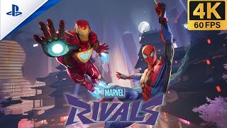 Marvel Rivals  PS5 4k 60FPS Gameplay No Commentary [upl. by Freed210]