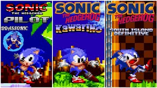 Awesome Green Hill Zone Variations in Sonic Hacks [upl. by Zeb105]