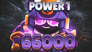 66000 TROPHIES ONLY POWER 1 😈 [upl. by Bettencourt]