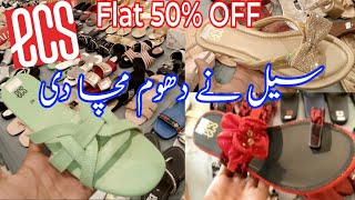 ECS shoes Flat 50 oFF sale 2024  ECS shoes collection [upl. by Yduj28]