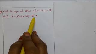 InterMaths2B Chapter1 Circles PoleampPolar DefinitionampExamples [upl. by Anigal]