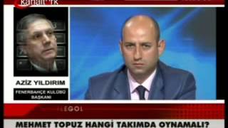 AZİZ YILDIRIM MEHMET TOPUZ İÇİN ORTALIĞIN A QOYDU TELEGOL 2009 [upl. by O'Kelly]